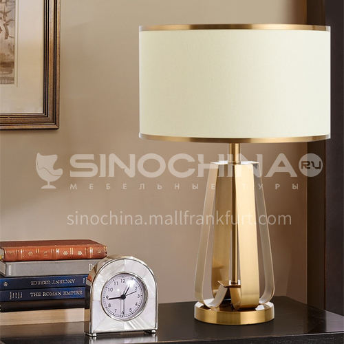 American Table Lamp Bedroom Bedside, Luxury Table Lamps For Bedroom